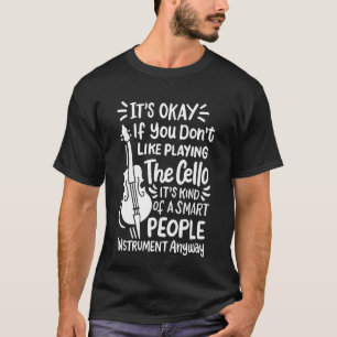 Camiseta Cellist do Pessoas Inteligente do Cello Player