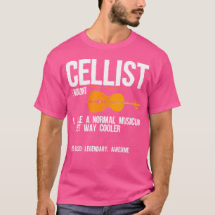 Camiseta Cellist Musical Cellist Player Music Orche