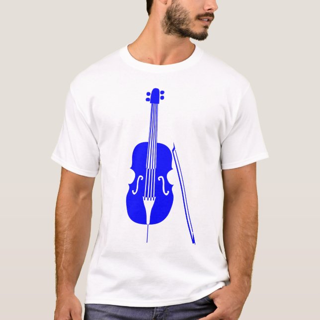 Camiseta Cello - Azul (Frente)