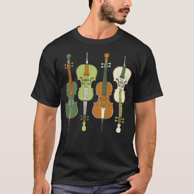 Camiseta Cello Cellist S2 (107) (Frente)