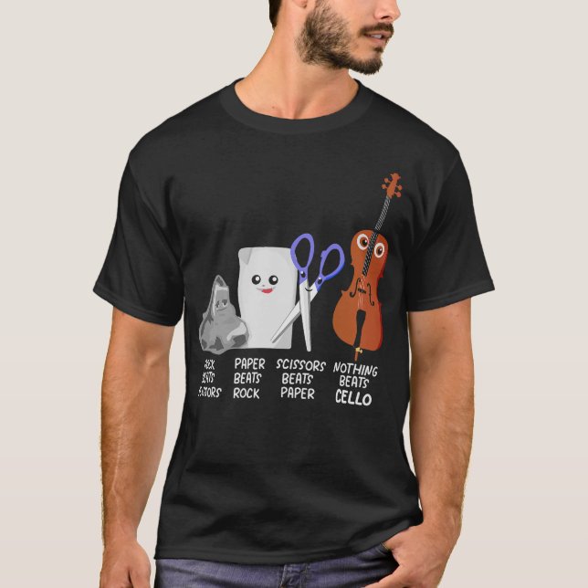Camiseta Cello Cellist S2 (157) (Frente)