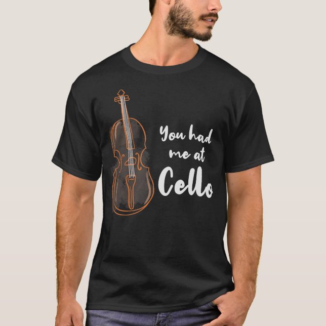 Camiseta Cello Cellist S2 (186) (Frente)