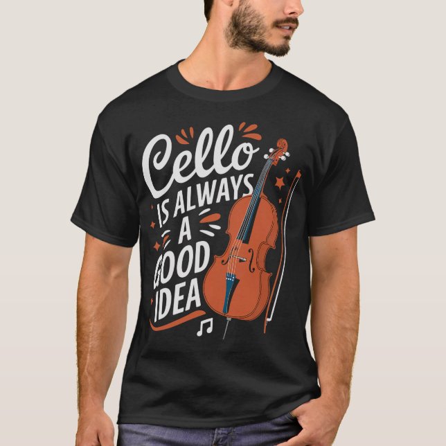 Camiseta Cello Cellist S2 (195) (Frente)