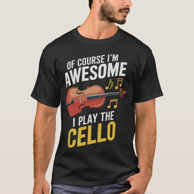 Camiseta Cello Cellist S2 (196) (Frente)
