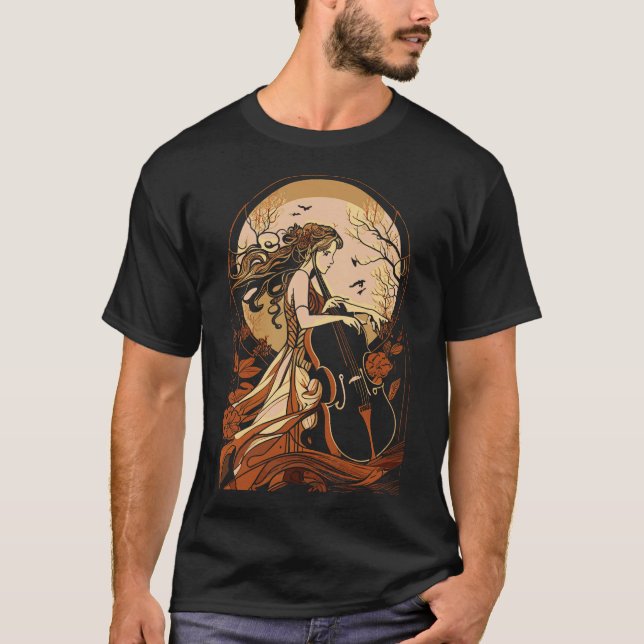 Camiseta Cello Cellist S2 (42) (Frente)