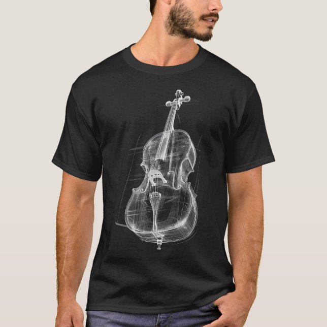 Camiseta Cello Cellist S2 (55) (Frente)