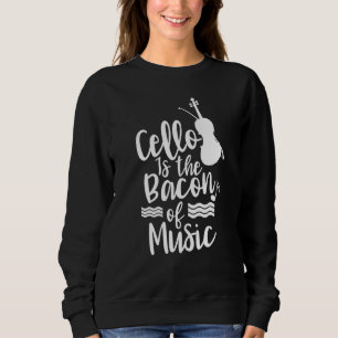 Camiseta Cello É Bacon Da Música Cellista Músicas