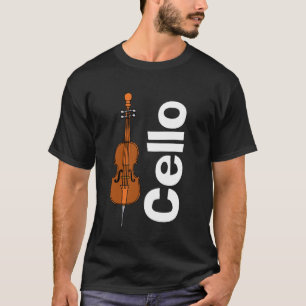 Camiseta Cello e Texto Branco