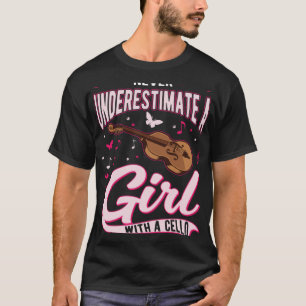Camiseta Cello Girl Cellist Cello Player Cello