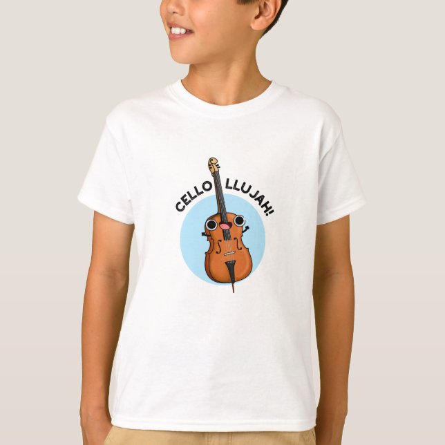 Camiseta Cello-Llujah Funny Cello Pun (Frente)