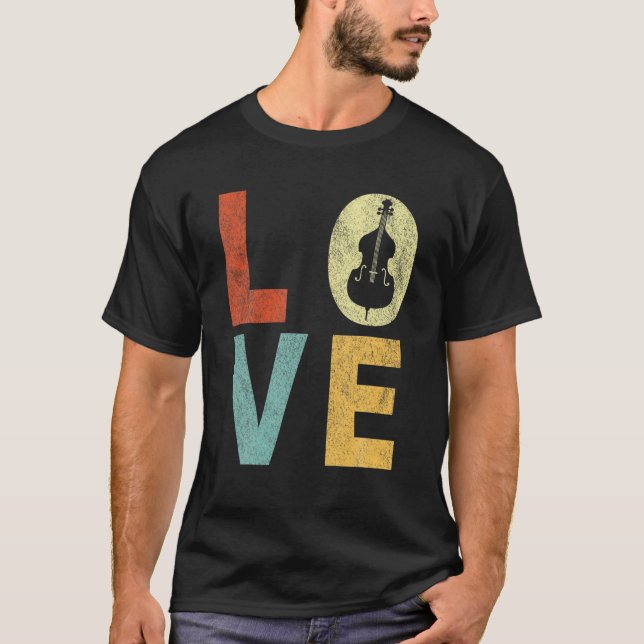 Camiseta Cello Love Cello Player Cellist Músico (Frente)