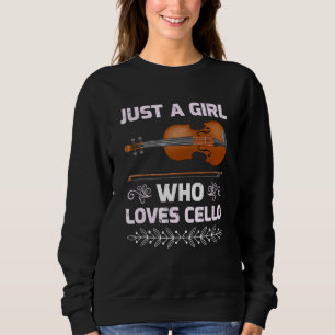 Camiseta Cello Music Apenas Uma Menina Que Ama Cello
