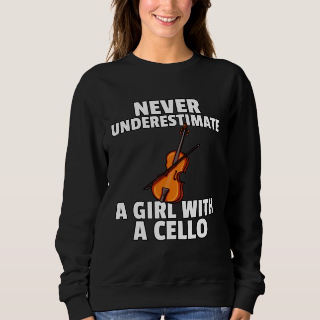 Camiseta Cello Music  For Cellist Or Cello Player (Frente)