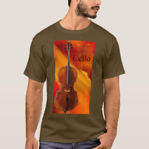 Camiseta Cello Não É Um Vinheta Violino Grande