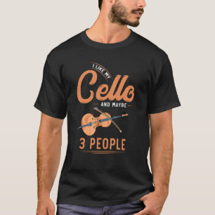 Camiseta Cello Player Music Orchestra Musical Cellist Cel