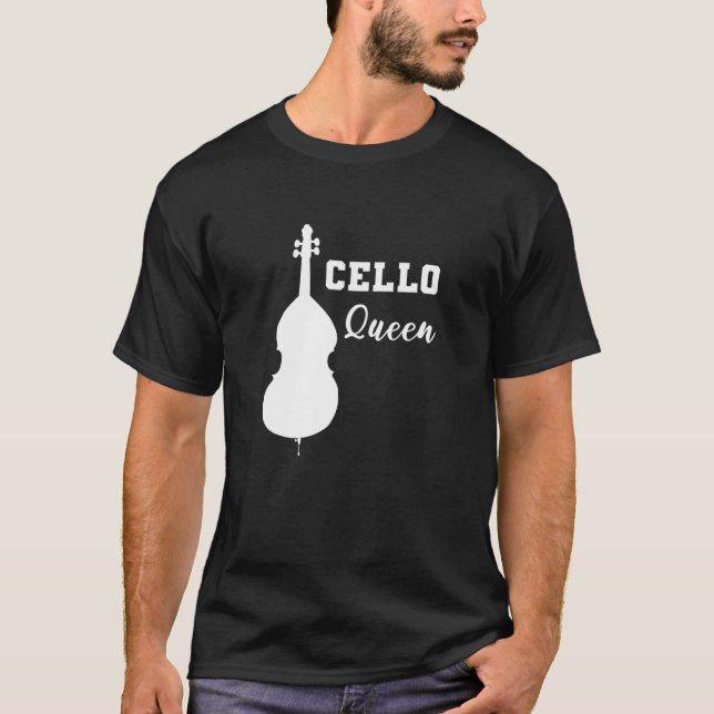 Camiseta Cello Queen Instrumentalista (Frente)