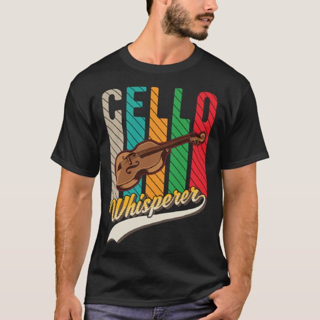 Camiseta Cello Whisperer Cello Player Cellist (Frente)