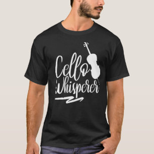 Camiseta Cello Whisperer - Leitor Musical Cellist