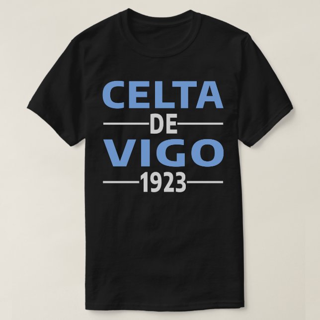 Camiseta Celta De Vigo Classic TSirt (Frente do Design)