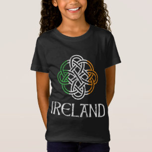 Camiseta Celtic Knot Clover Vintage Irlanda St Paddys Day H