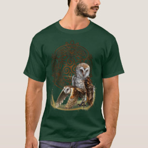 Camiseta Celtic Knot Owl