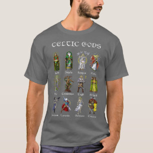 Camiseta Celtic Mythology Gods Norse Viking Warriors Pagan