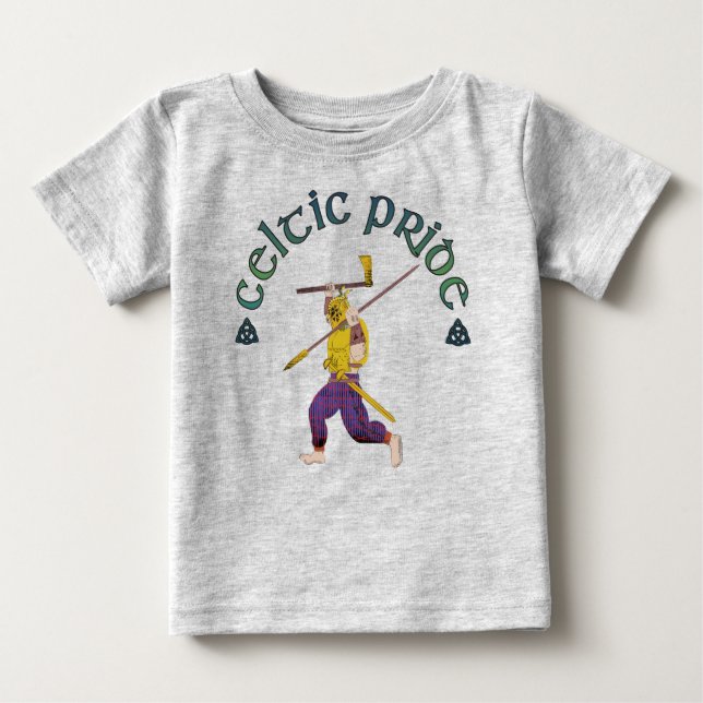 Camiseta Celtic Pride Shirt Celtic Warrior  (Frente)