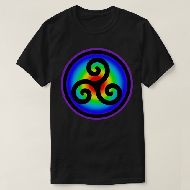 Camiseta Celtic Triskele 1 (Frente do Design)