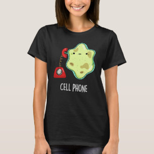 Camiseta Celular Engraçado Biologia Ciência Pun Dark BG