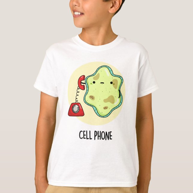 Camiseta Celular Funny Biology Science Pun (Frente)