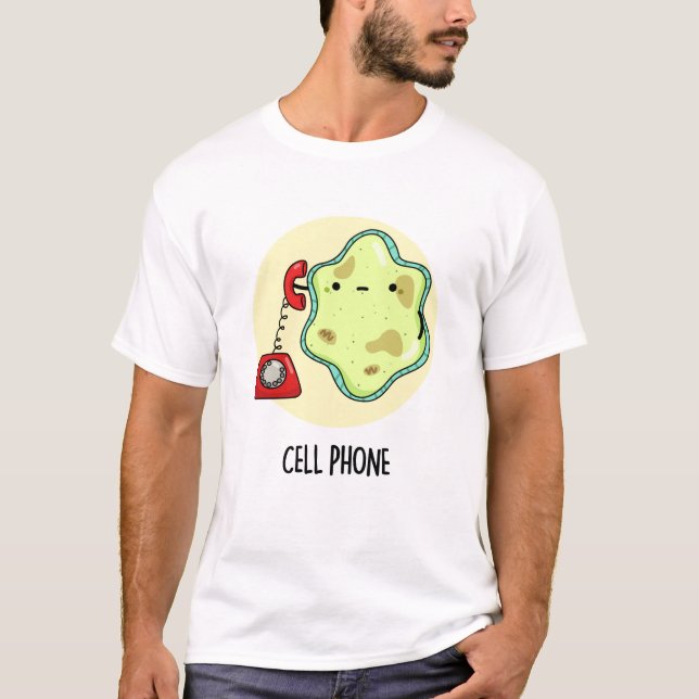 Camiseta Celular Funny Biology Science Pun (Frente)