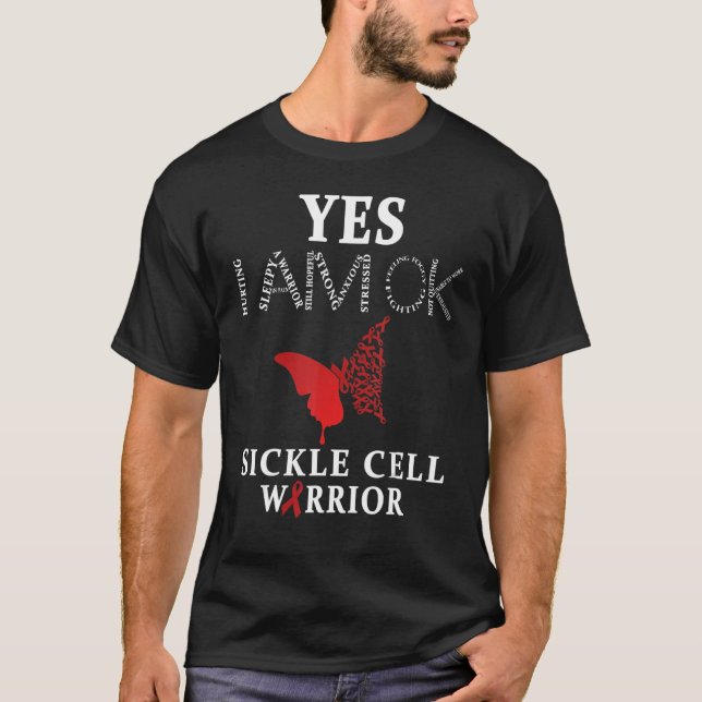 Camiseta Células Falsiformes do Guerreiro das Células Falsi (Frente)