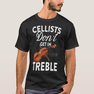 Camiseta Células Não Entram em Trébito - Jogador Cello, Cla