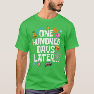 Camiseta Cem Dias Depois 100 Dias de Escola Aluno