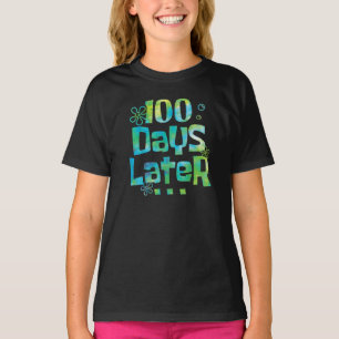 Camiseta Cem dias depois do centésimo dia de escola