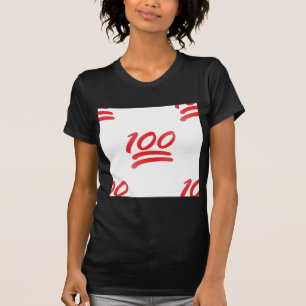 Camiseta cem emoji