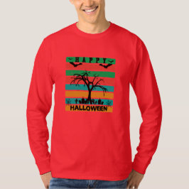 Camiseta Cemitério de distribuição multicolorido com morceg