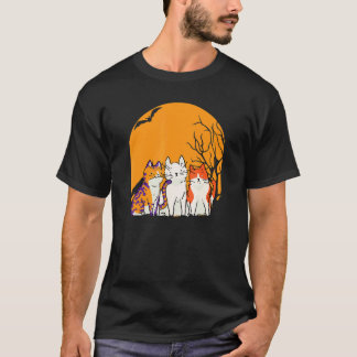 Camiseta Cemitério de Gatos Fantasia Preguiçosa de Hallowee