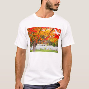 Camiseta Cemitério Nacional de Arlington no outono