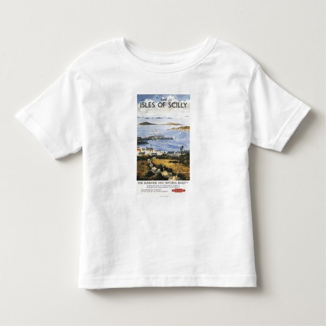 Camiseta Cena aérea do poster da estrada de ferro da cidade (Frente)
