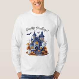 Camiseta cena assustadora do Halloween