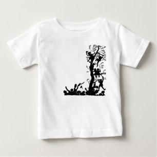 Camiseta Cena da Árvore do Livro de Histórias da Floresta V