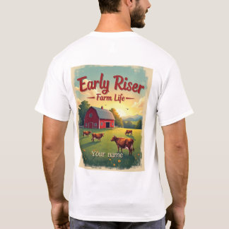 Camiseta Cena da Fazenda da riser anterior