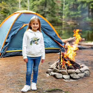 Camiseta Cena da floresta aquarela