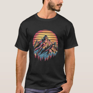 Camiseta Cena da Noite da Floresta com Lua Cheia