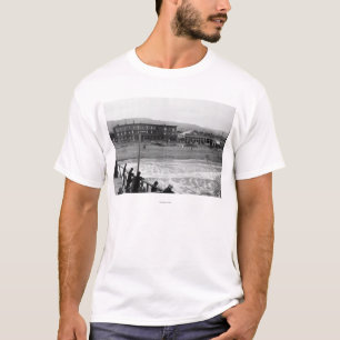 Camiseta Cena da praia no beira-mar, fotografia de Oregon