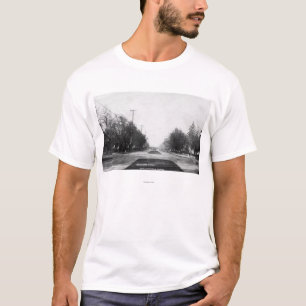 Camiseta Cena da rua da residência