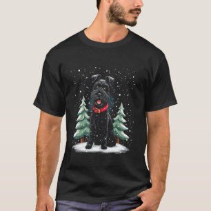 Camiseta Cena de Cachorro no Inverno com Neve