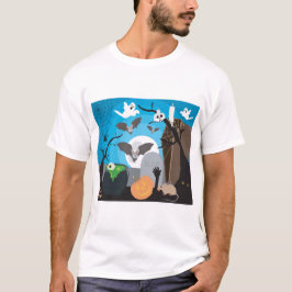 Camiseta Cena de Halloween