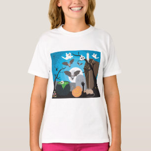 Camiseta Cena de Halloween